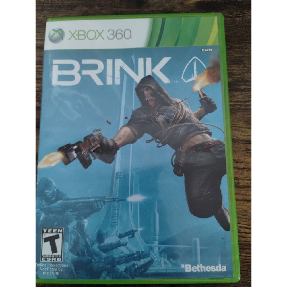 Brink (Microsoft Xbox 360, 2011) Complete with manual